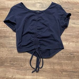 Women’s Navy Blue Crop Top from SHEIN size: M